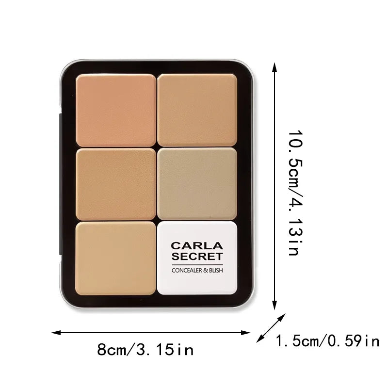 12 Cores Paleta de Blush Profissional Master Face  – Edição de Luxo em Lata