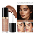 Corretivo e Contorno Lake Rain – Alta Cobertura Hidratante e À Prova D'água