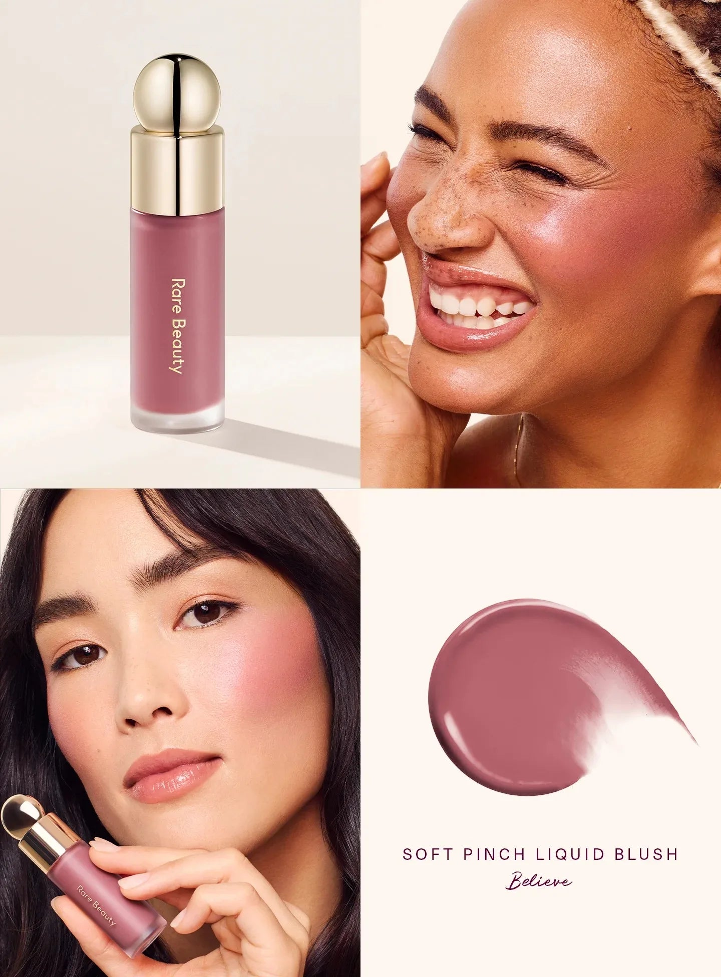Batom Hidratante Rare Beauty – Cor Intensa e Lábios Macios o Dia Todo