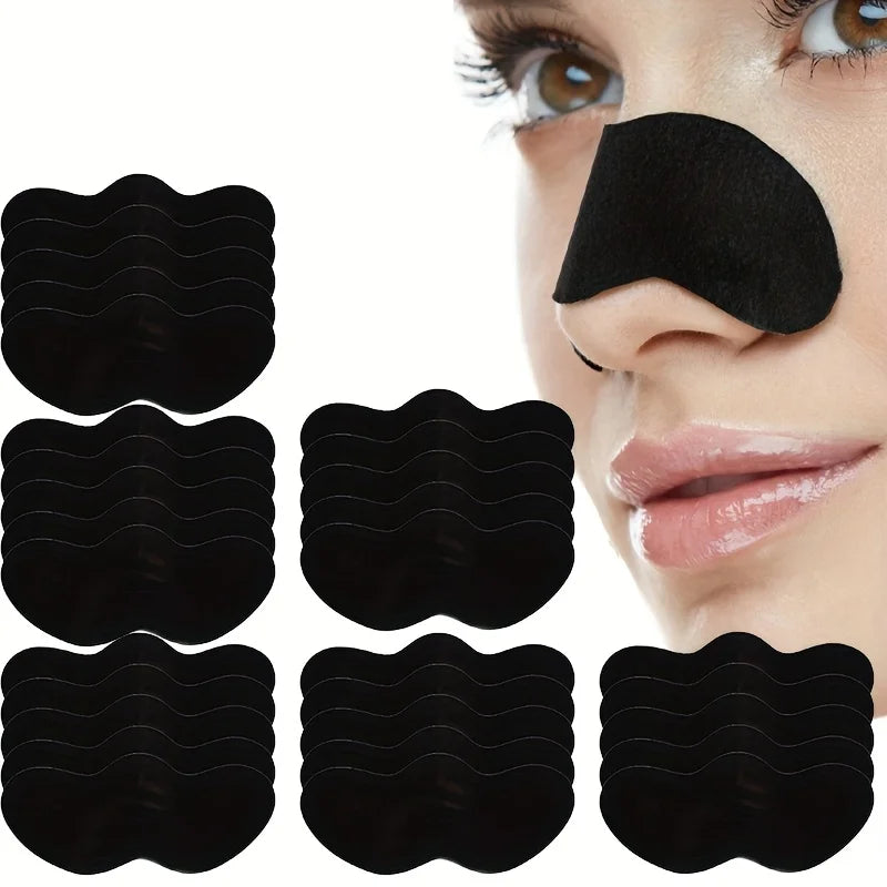 10/20/50pcs Adesivo Removedor de Cravos e Impurezas do Nariz – Limpeza Profunda Instantânea