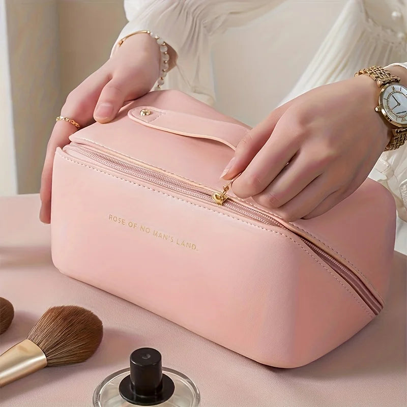 Maleta de Maquiagem Luxury Glow – Estojo de Luxo para Cosméticos
