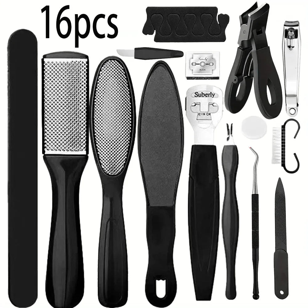 Kit Pedicure de Alta Performance – Removedor de Calosidade em Aço Inoxidável