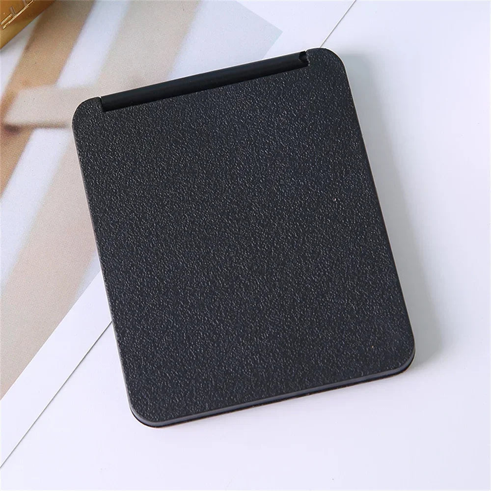 Espelho de Maquiagem Dobrável Portátil – Design Slim para Bolsa e Viagem