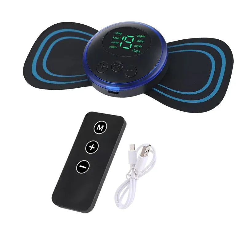Massageador Cervical EMS Pro – Alívio de Tensões e Relaxamento de Ombros