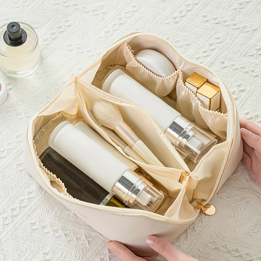 Maleta de Maquiagem Luxury Glow – Estojo de Luxo para Cosméticos