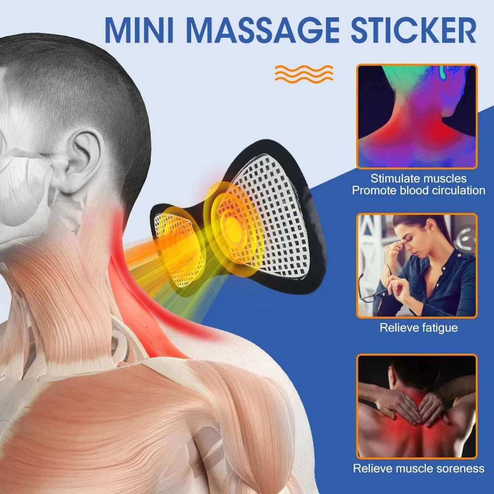 Massageador Cervical EMS Pro – Alívio de Tensões e Relaxamento de Ombros
