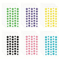 240PCS Adesivos Secativos Superstar – Estrelas Coloridas e Brilhantes para Espinhas