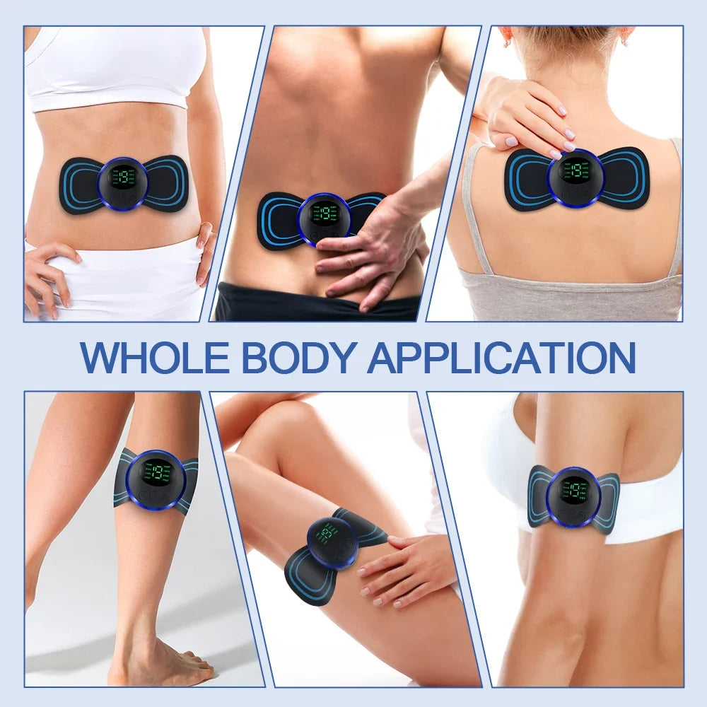 Massageador Cervical EMS Pro – Alívio de Tensões e Relaxamento de Ombros