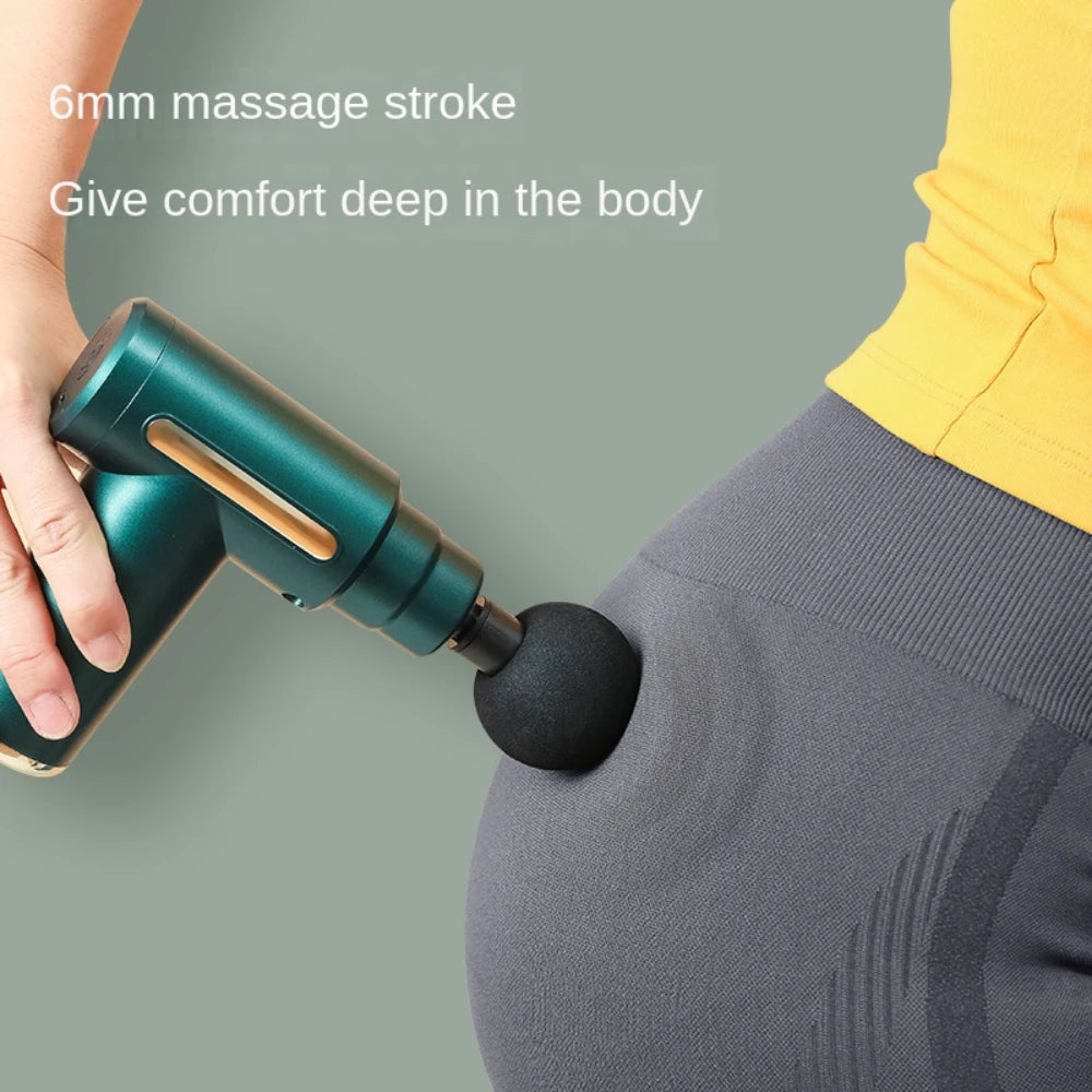 Pistola Massageadora Fascial Pro – Alta Performance para Recuperação Muscular