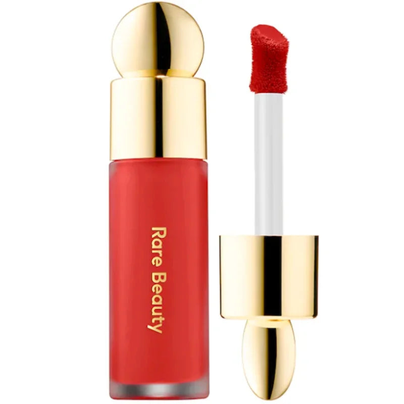 Rare Beauty Blush e Batom Líquido 3 em 1: Cor Natural para Bochechas, Olhos e Lábios