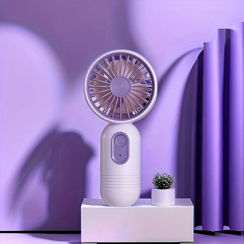 Mini Ventilador Portátil Premium – O Presente Ideal para Conforto e Estilo