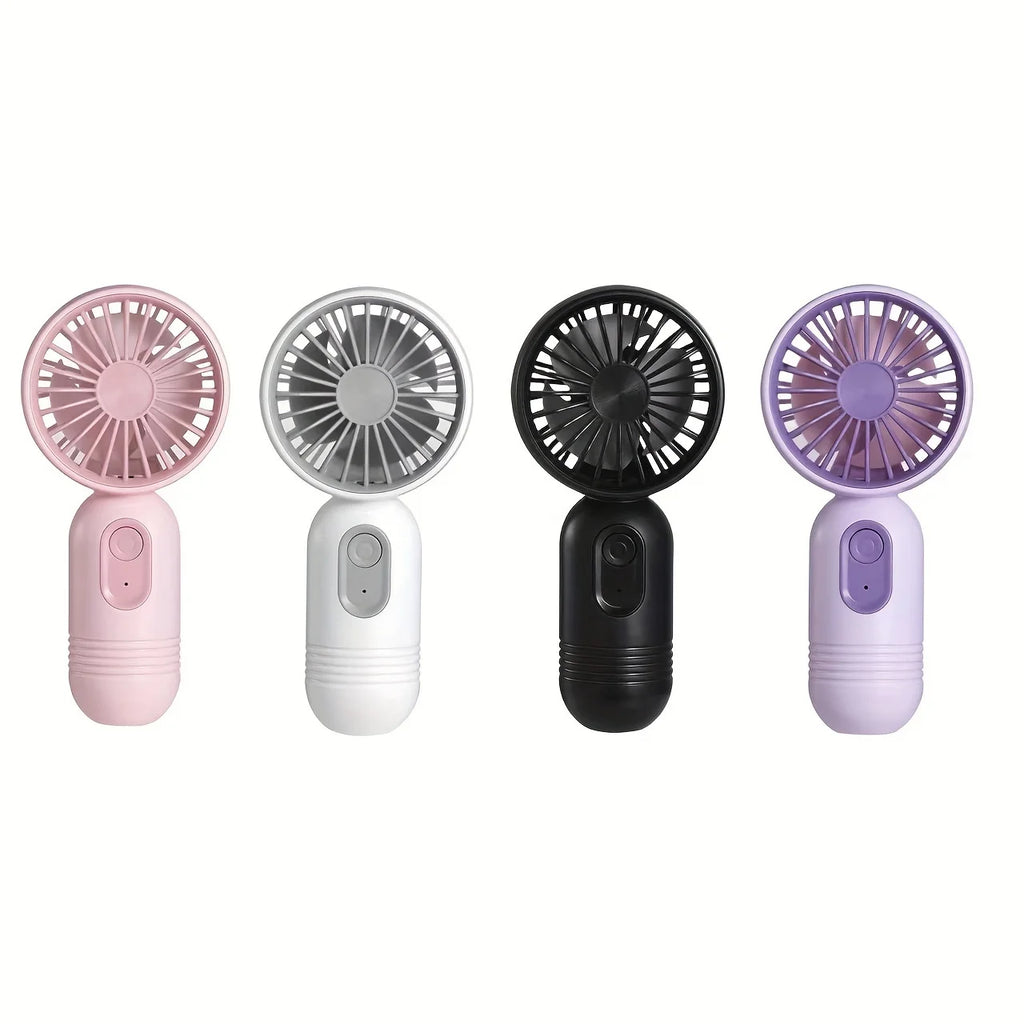 Mini Ventilador Portátil Premium – O Presente Ideal para Conforto e Estilo