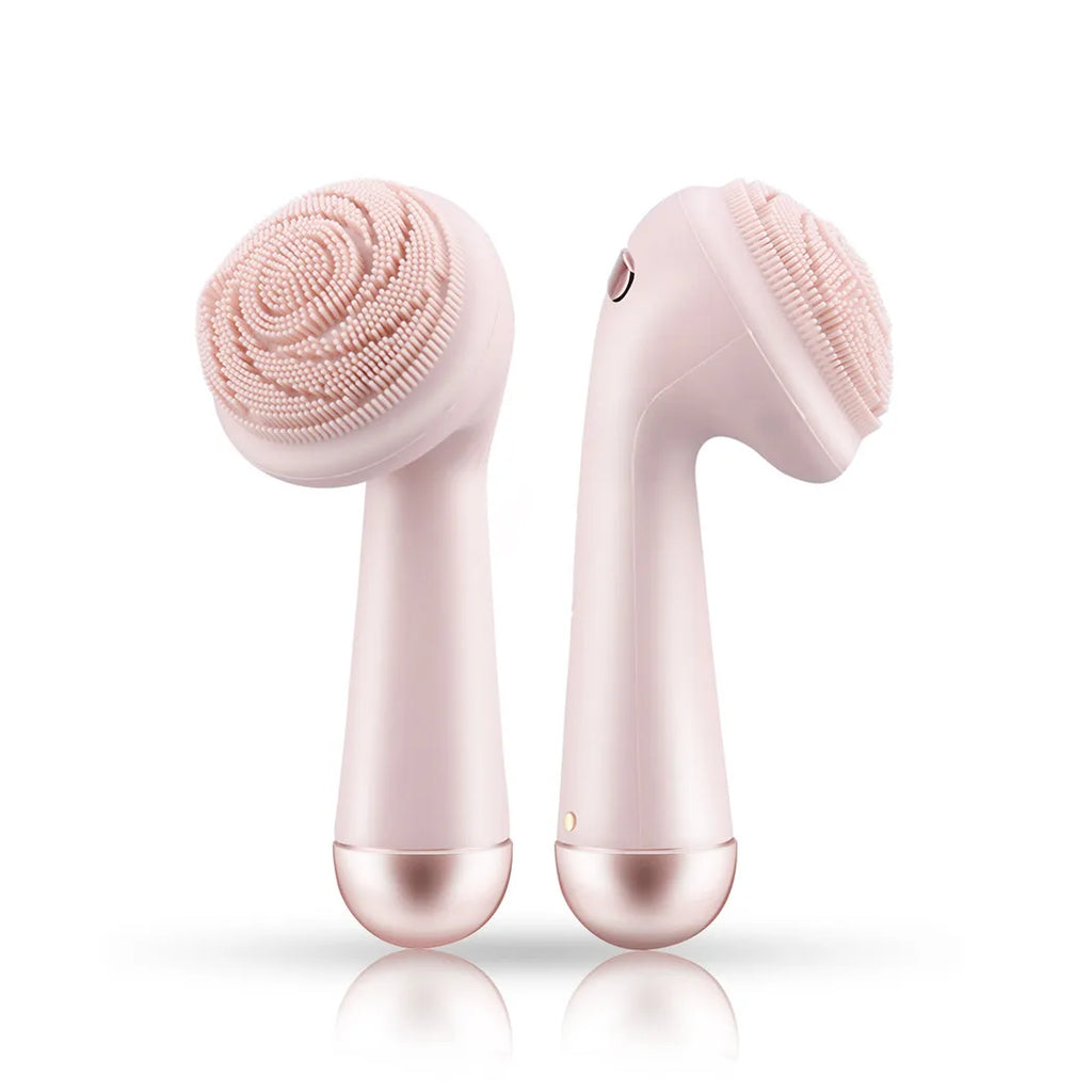 Aparelho de Limpeza Facial de Silicone com Vibração: Pele Renovada, Poros Limpos e Efeito Massageador