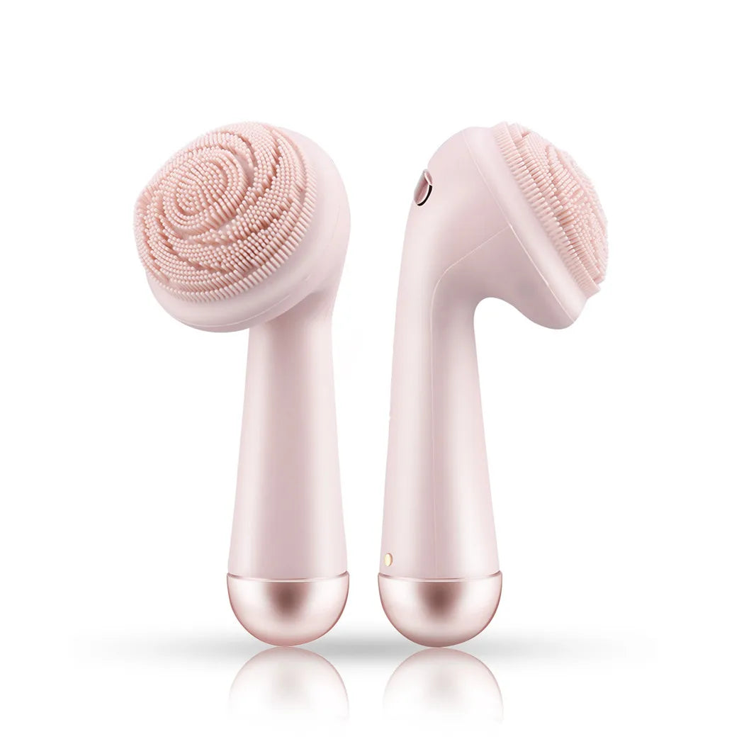 Aparelho de Limpeza Facial de Silicone com Vibração: Pele Renovada, Poros Limpos e Efeito Massageador