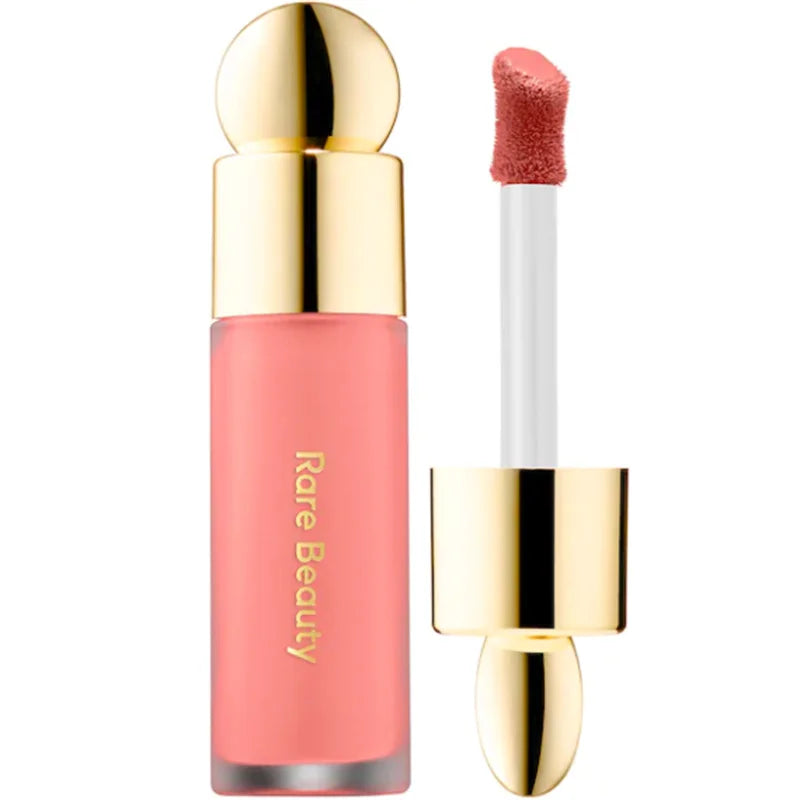 Rare Beauty Blush e Batom Líquido 3 em 1: Cor Natural para Bochechas, Olhos e Lábios