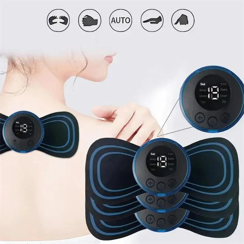 Massageador Elétrico Portátil – Alívio de Fadiga e Tensão Muscular