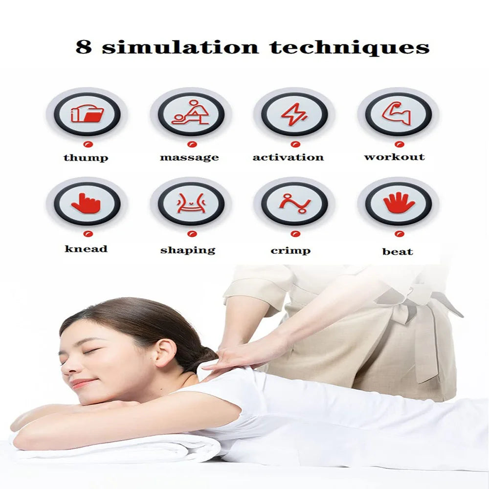 Massageador de Micro correntes Para Cervical – Tecnologia de Relaxamento Profundo