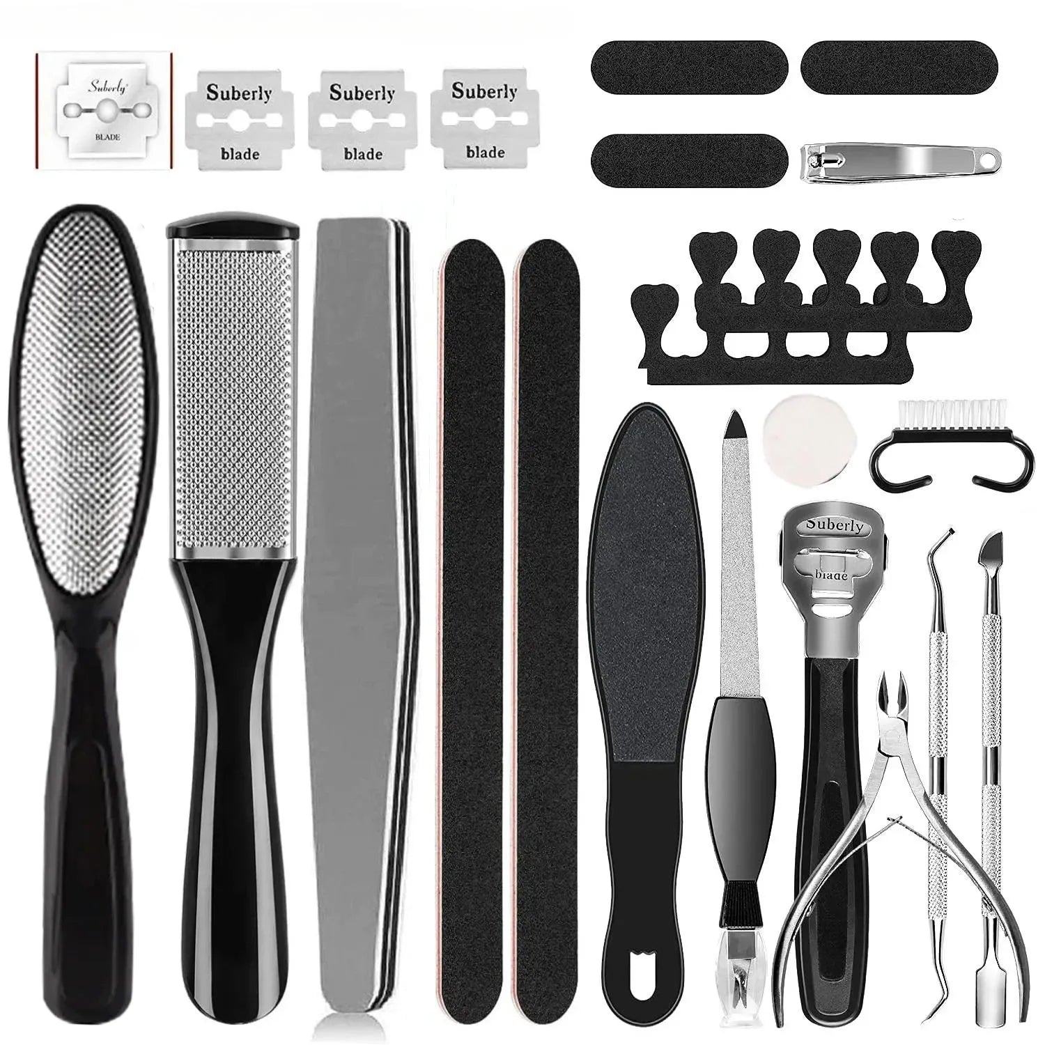 Kit Pedicure de Alta Performance – Removedor de Calosidade em Aço Inoxidável
