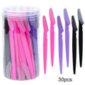Mega Kit 30 Lâminas de Sobrancelha ZXZZS – Edição com Estojo Organizador