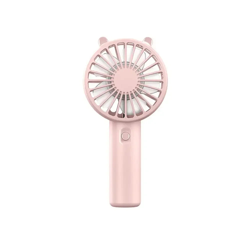 Mini Ventilador Portatil para Cílios e Maquiagem – Secagem Rápida e Acabamento Glow