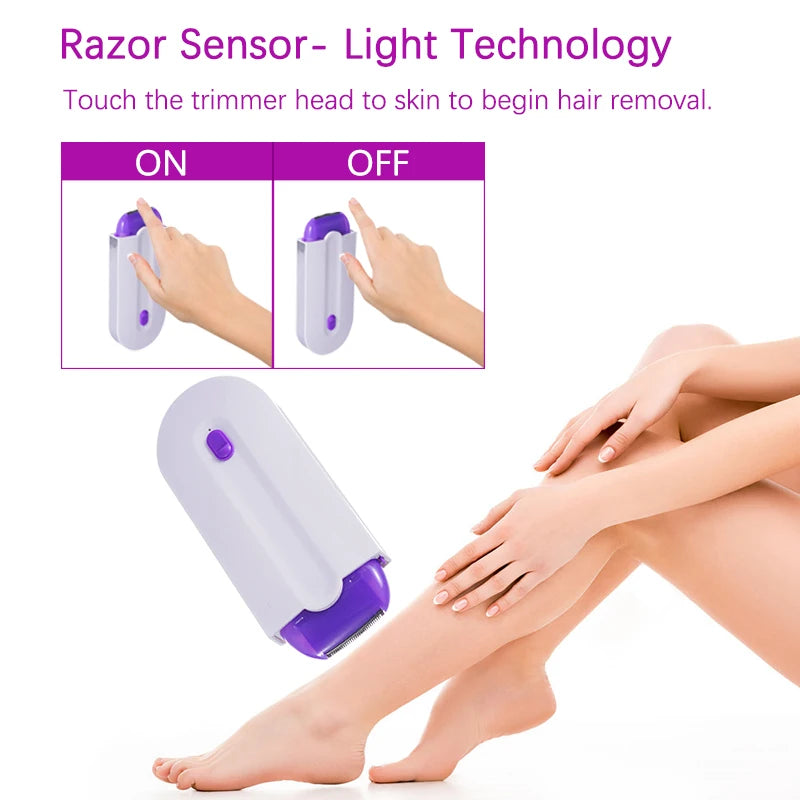 Depilador BODY DEPYL indolor com Sensor de Toque – Tecnologia Laser Light para Depilação