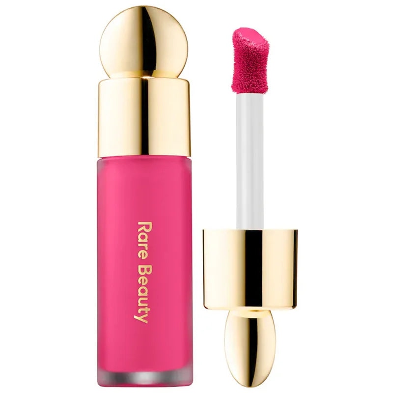 Rare Beauty Blush e Batom Líquido 3 em 1: Cor Natural para Bochechas, Olhos e Lábios