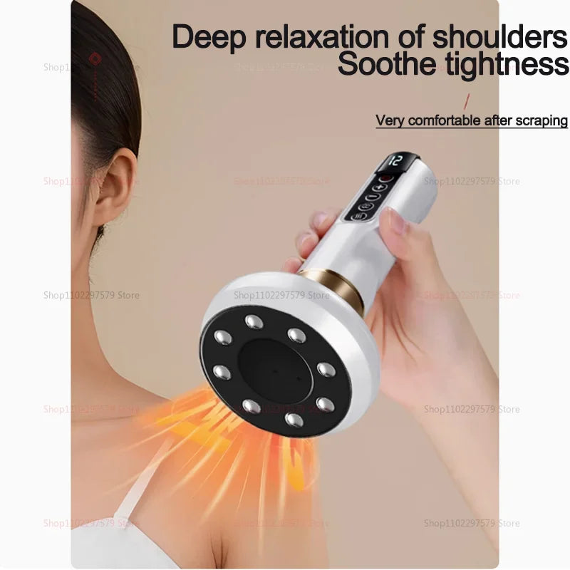 Aparelho de Ventosa terapia ANTI CELULITE – Alívio Muscular e Drenagem com Infravermelho