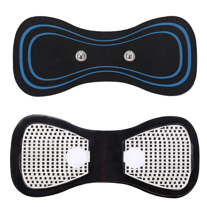 Massageador Cervical EMS Portátil: Alívio da Dor com 8 Modos de Pulso e Estimulação Muscular