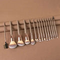 Mega Kit de Maquiagem Profissional: Até 16 Pincéis + Esponjas e Bag de Luxo