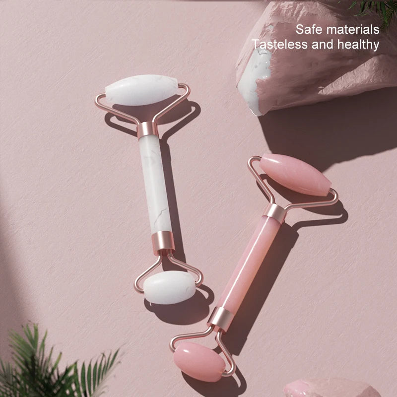 Combo Guasha e Faceroller em Resina Premium – Definição e Relaxamento (Kit Completo