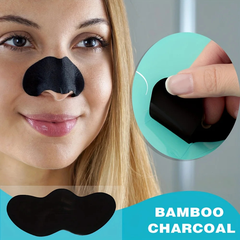 10/20/50pcs Adesivo Removedor de Cravos e Impurezas do Nariz – Limpeza Profunda Instantânea