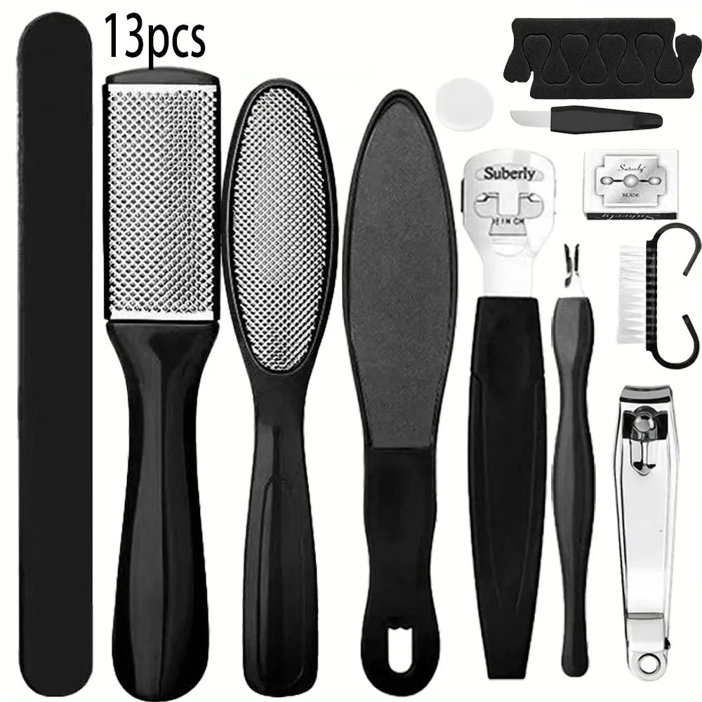 Kit Pedicure de Alta Performance – Removedor de Calosidade em Aço Inoxidável