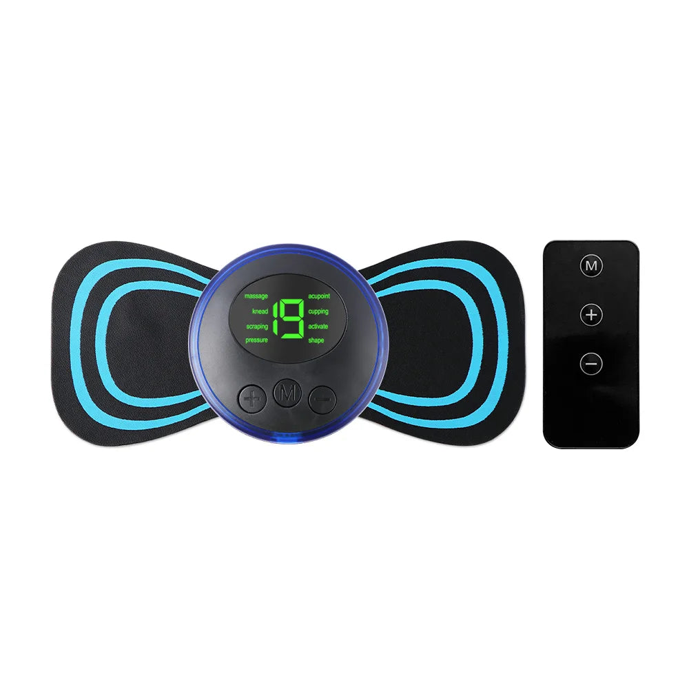 Massageador de Pescoço e Ombros Portátil – Relaxamento Profundo EMS