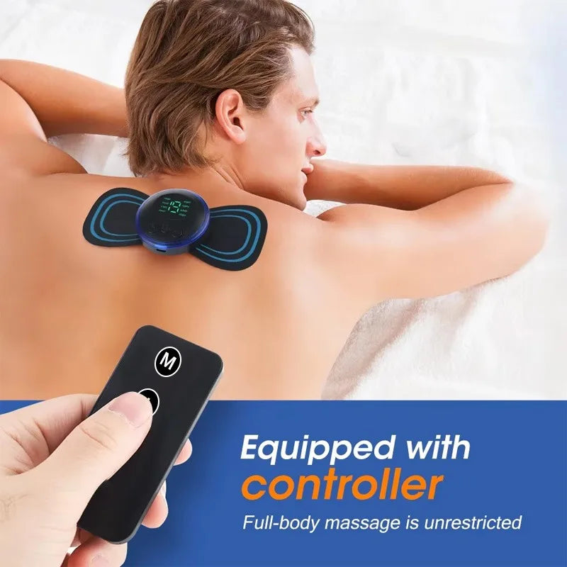 Massageador Cervical EMS Pro – Alívio de Tensões e Relaxamento de Ombros