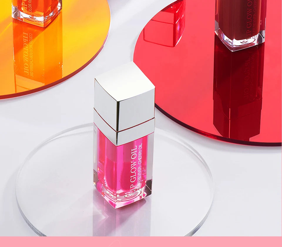 Lip Oil Gloss Care Pink – Tratamento Nutritivo com Toque de Cor e Brilho
