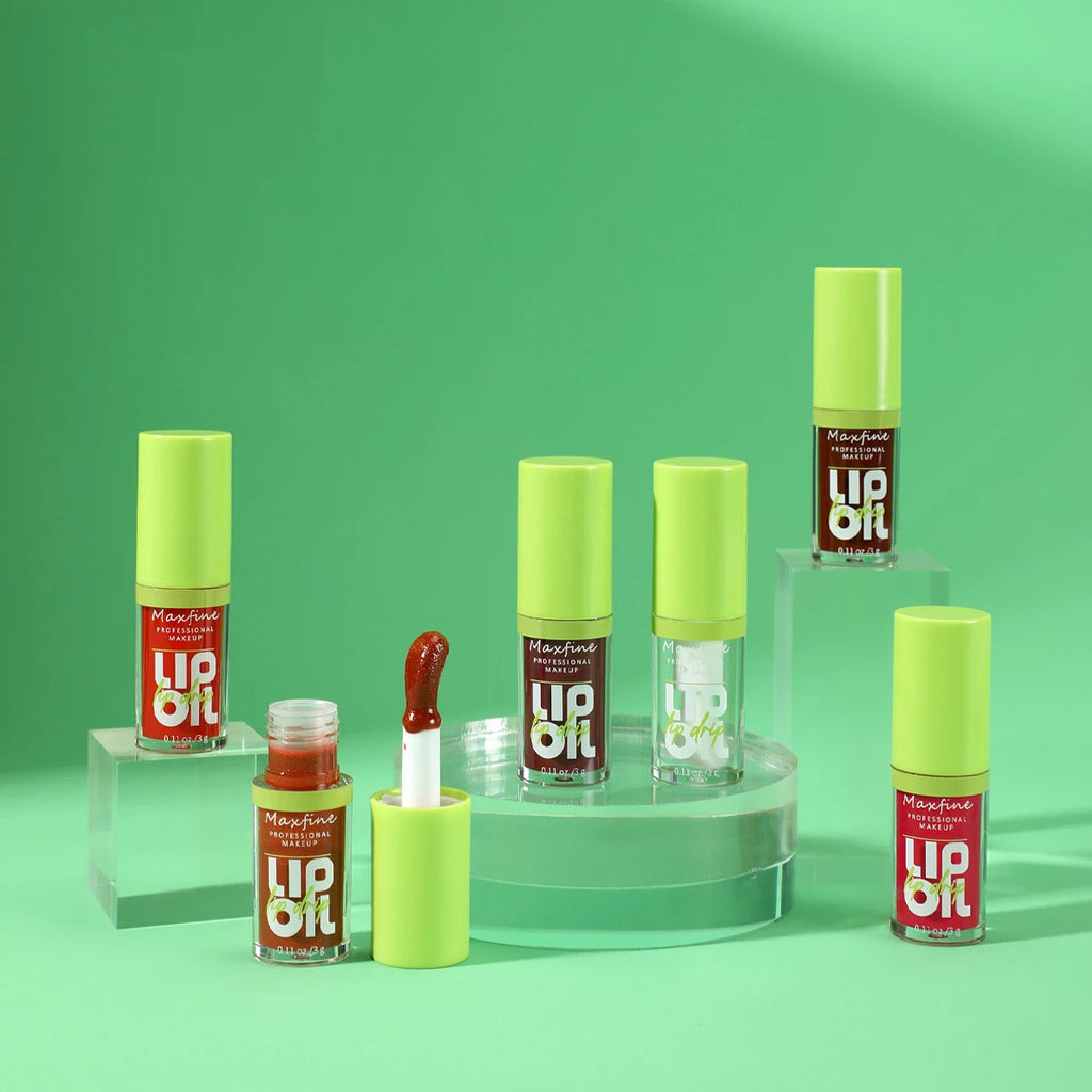 Lip Gloss Green Edition – Acabamento Impecável e Longa Duração