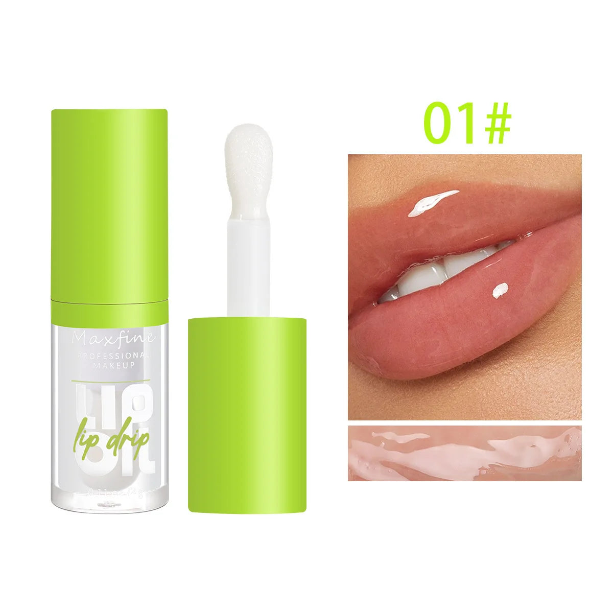 Lip Gloss Green Edition – Acabamento Impecável e Longa Duração