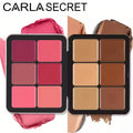 12 Cores Paleta de Blush Profissional Master Face  – Edição de Luxo em Lata