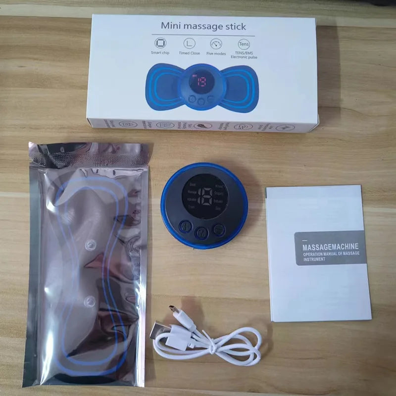 Massageador de Micro correntes Para Cervical – Tecnologia de Relaxamento Profundo