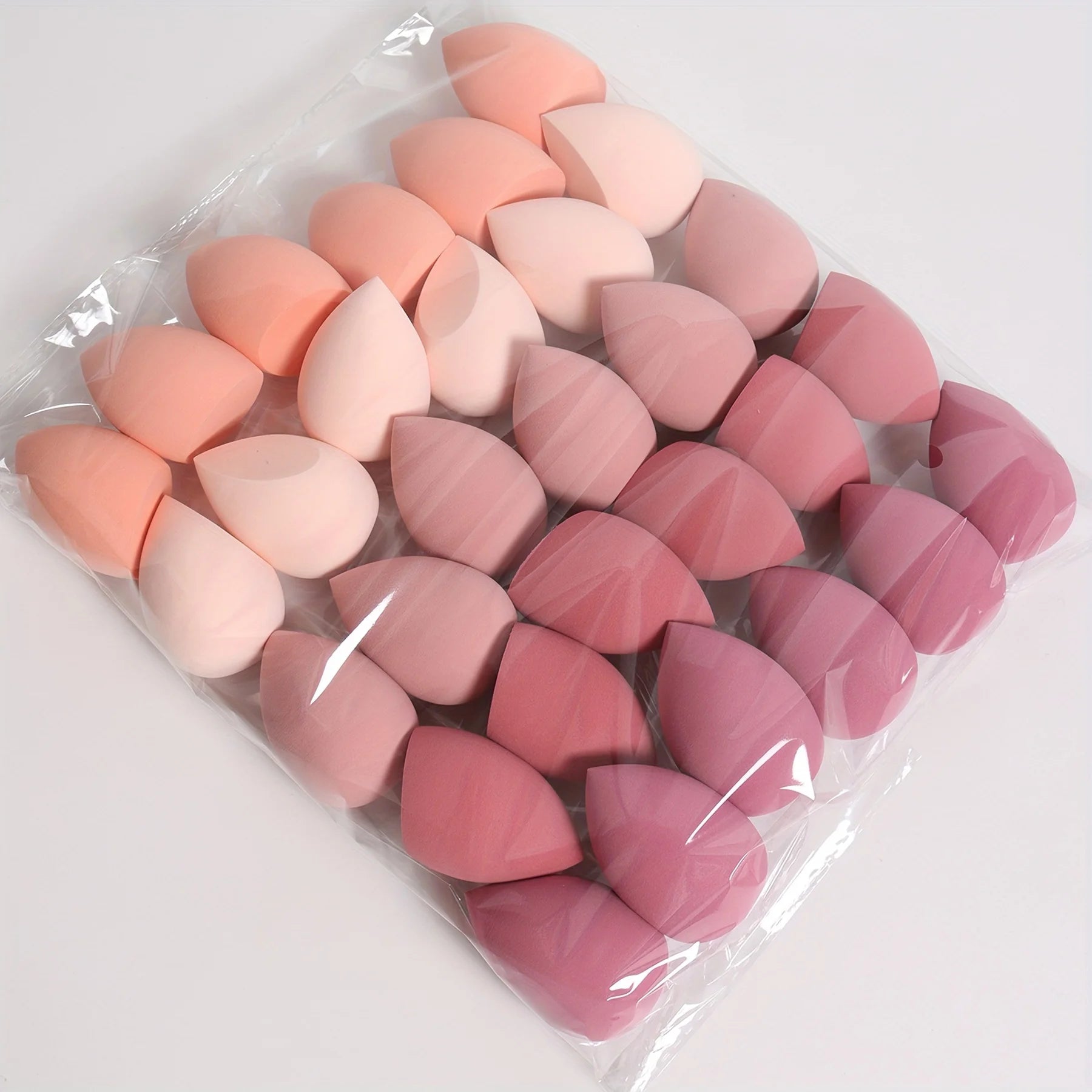 Kit de Esponjas de Maquiagem Profissional – Opções com 7 ou 18 Peças.