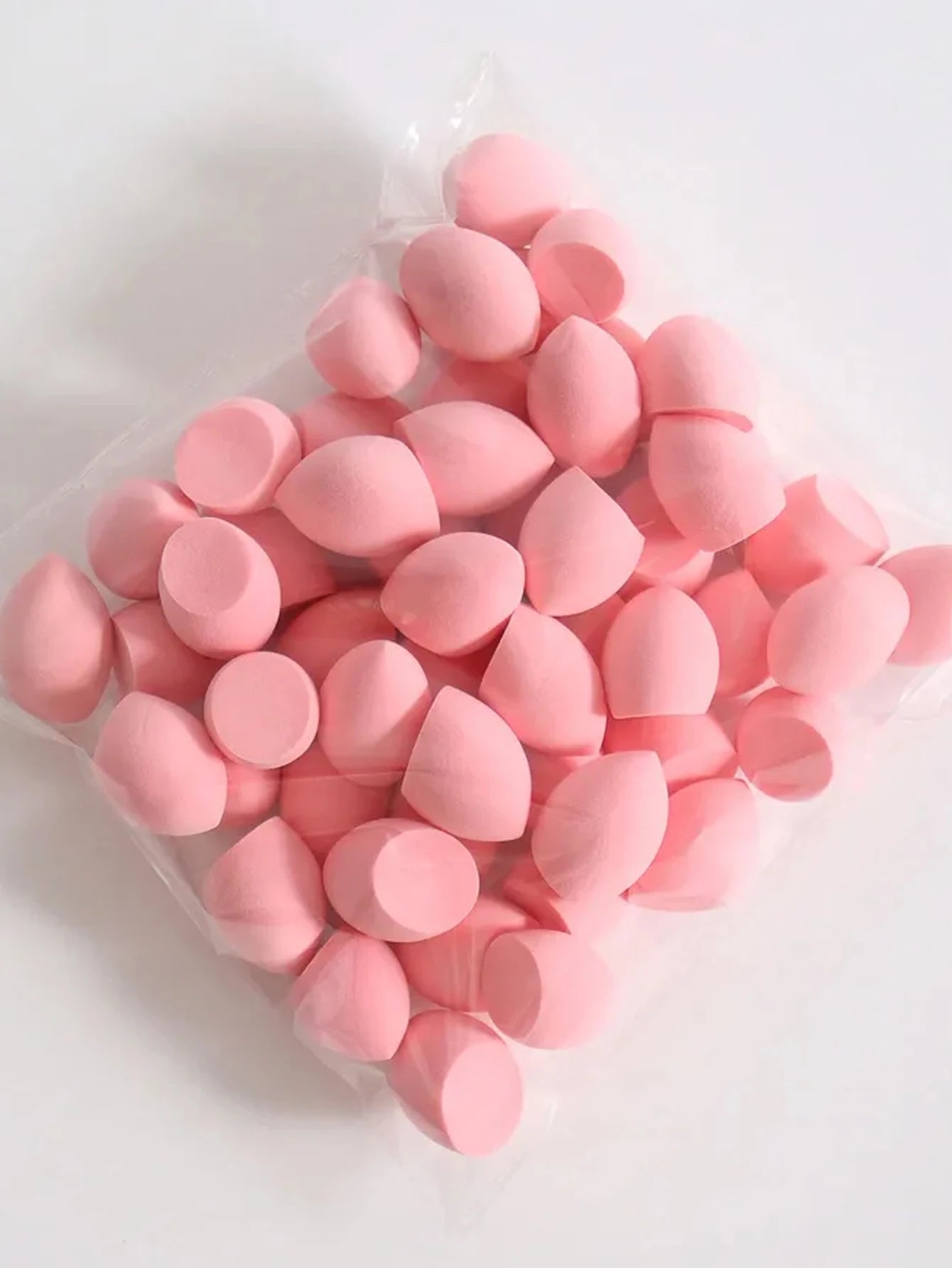 Kit 20 Mini Puffs de Dedo – Esponja Macia para Corretivo, Pó e Selagem sob os Olhos