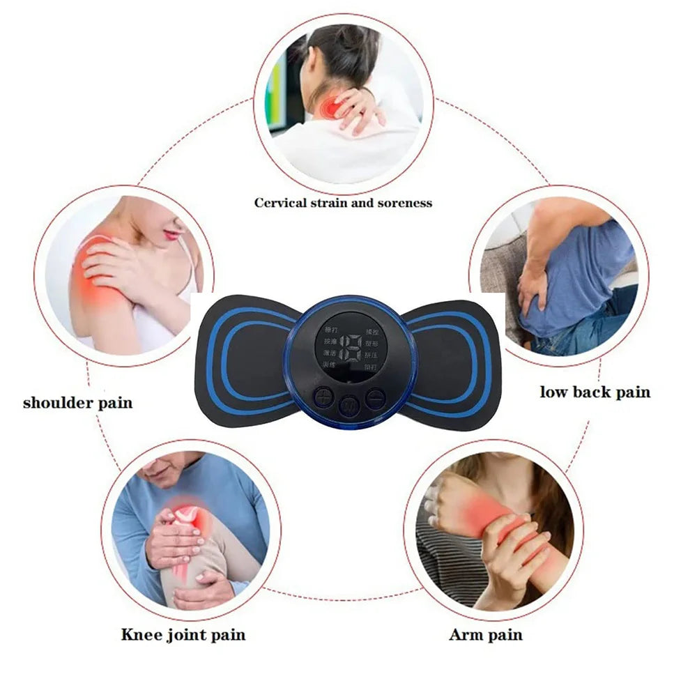 Massageador de Micro correntes Para Cervical – Tecnologia de Relaxamento Profundo