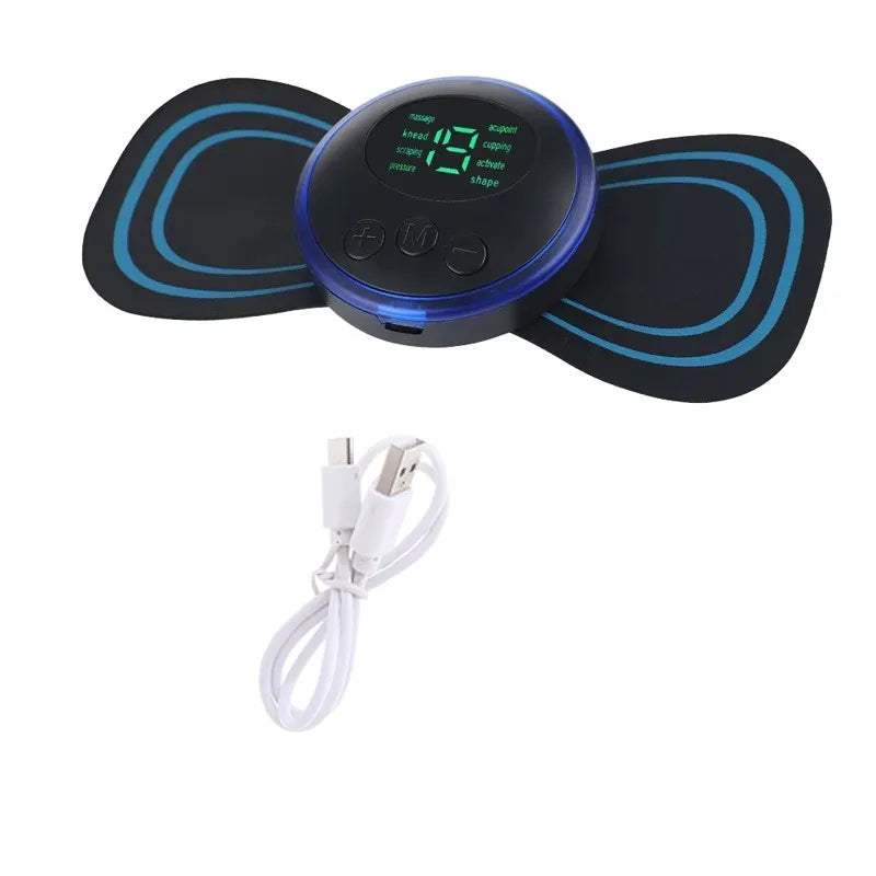 Massageador Cervical EMS Pro – Alívio de Tensões e Relaxamento de Ombros