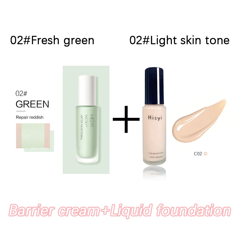 Base Invisível Hisyi: Cobertura Perfeita com Toque de Creme Hidratante.
