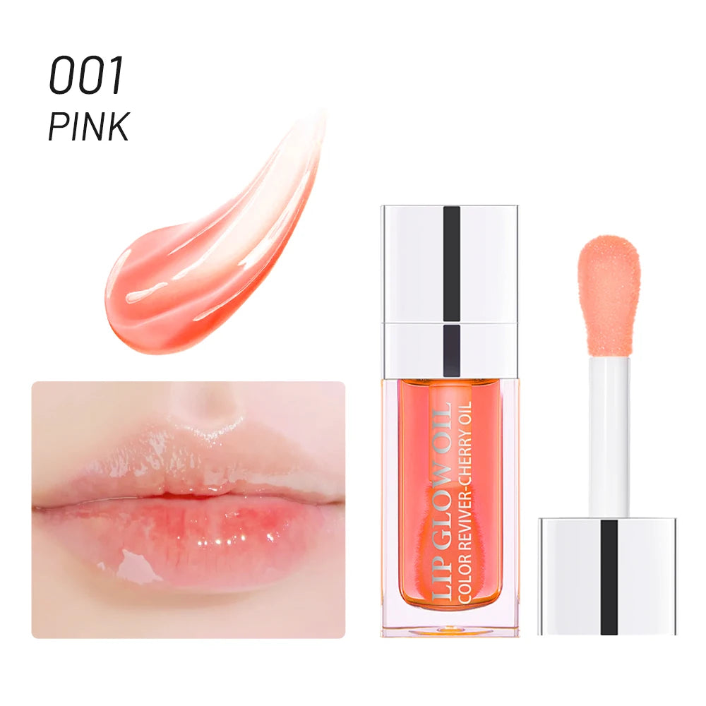 Lip Oil Gloss Care Pink – Tratamento Nutritivo com Toque de Cor e Brilho