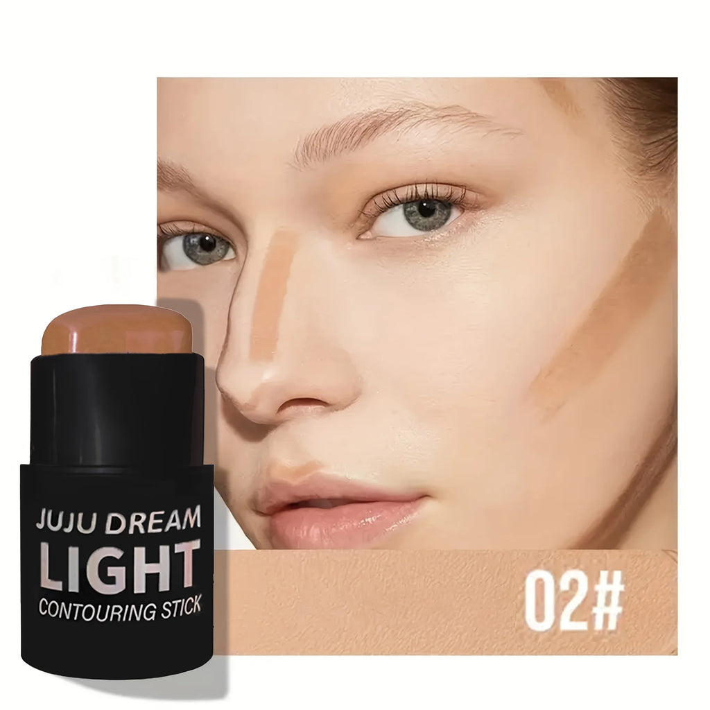 Stick Facial 2 em 1: Corretor de Cor e Iluminador Matte de Longa Duração