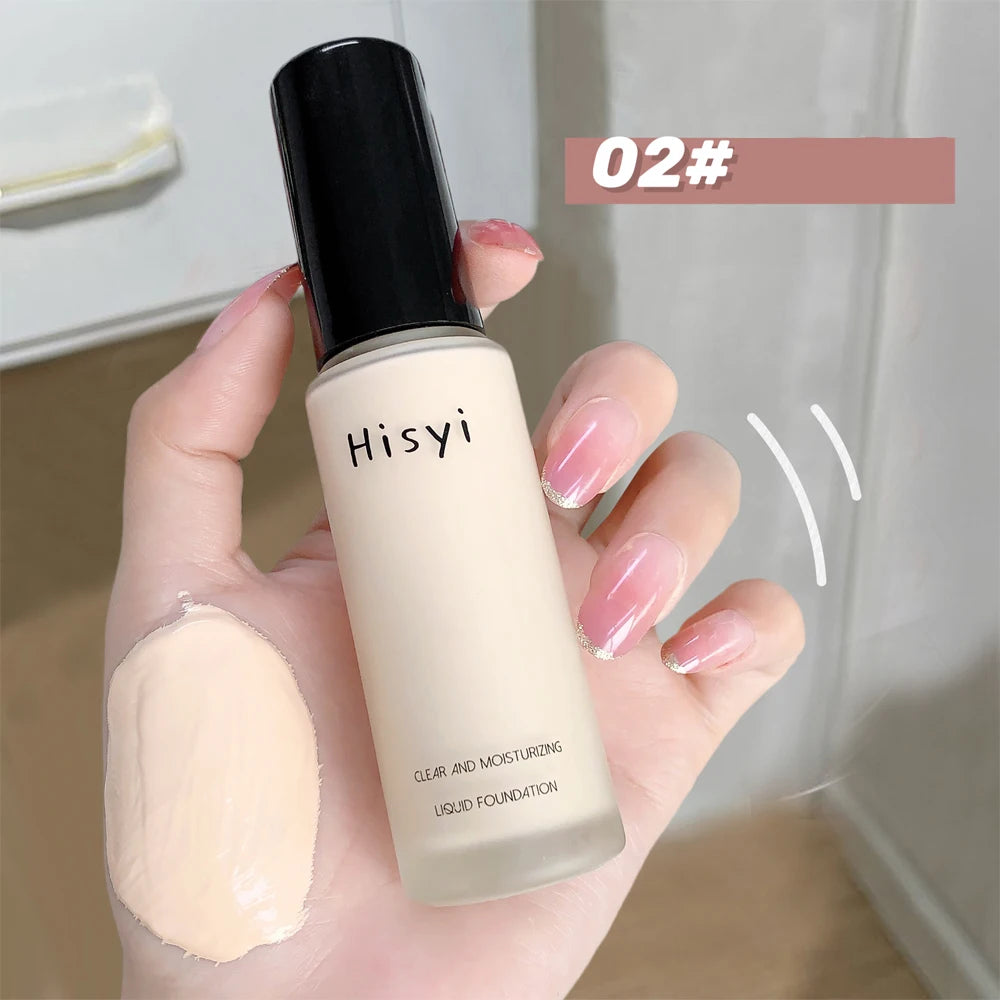 Base Invisível Hisyi: Cobertura Perfeita com Toque de Creme Hidratante.