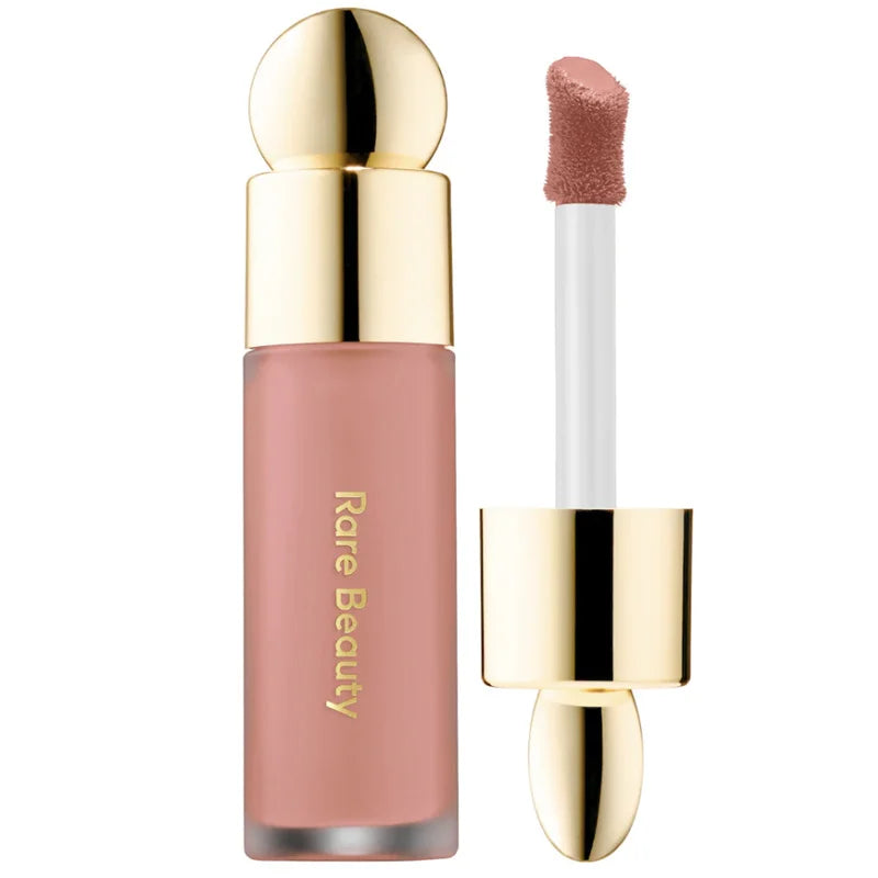 Rare Beauty Blush e Batom Líquido 3 em 1: Cor Natural para Bochechas, Olhos e Lábios