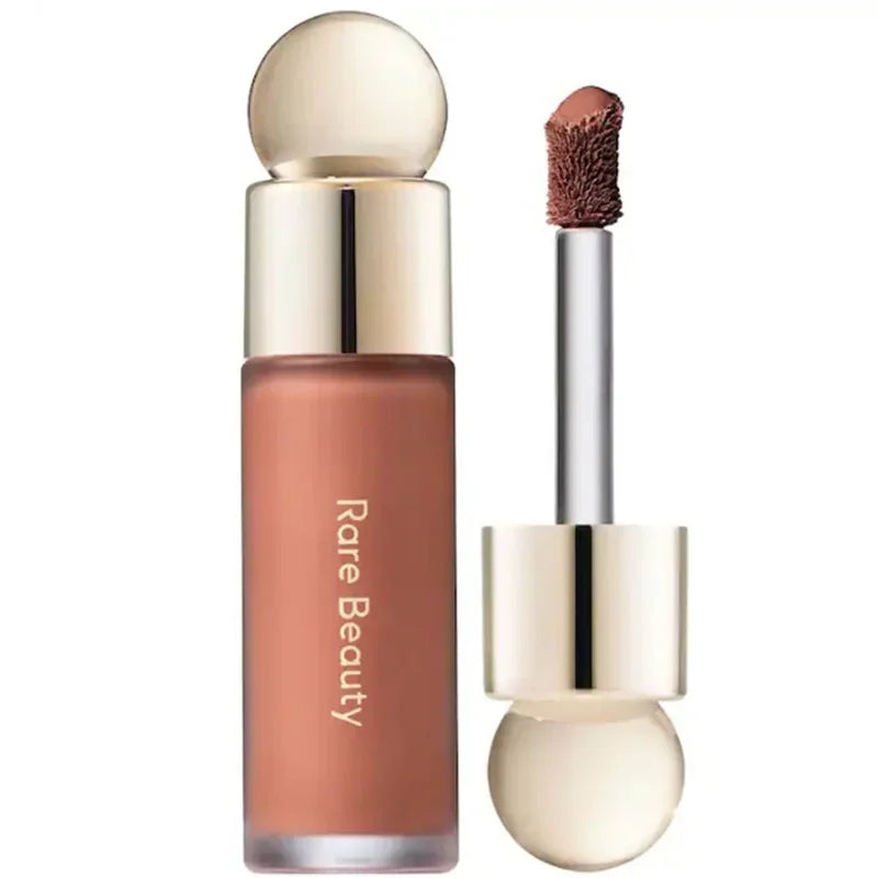 Rare Beauty Blush e Batom Líquido 3 em 1: Cor Natural para Bochechas, Olhos e Lábios