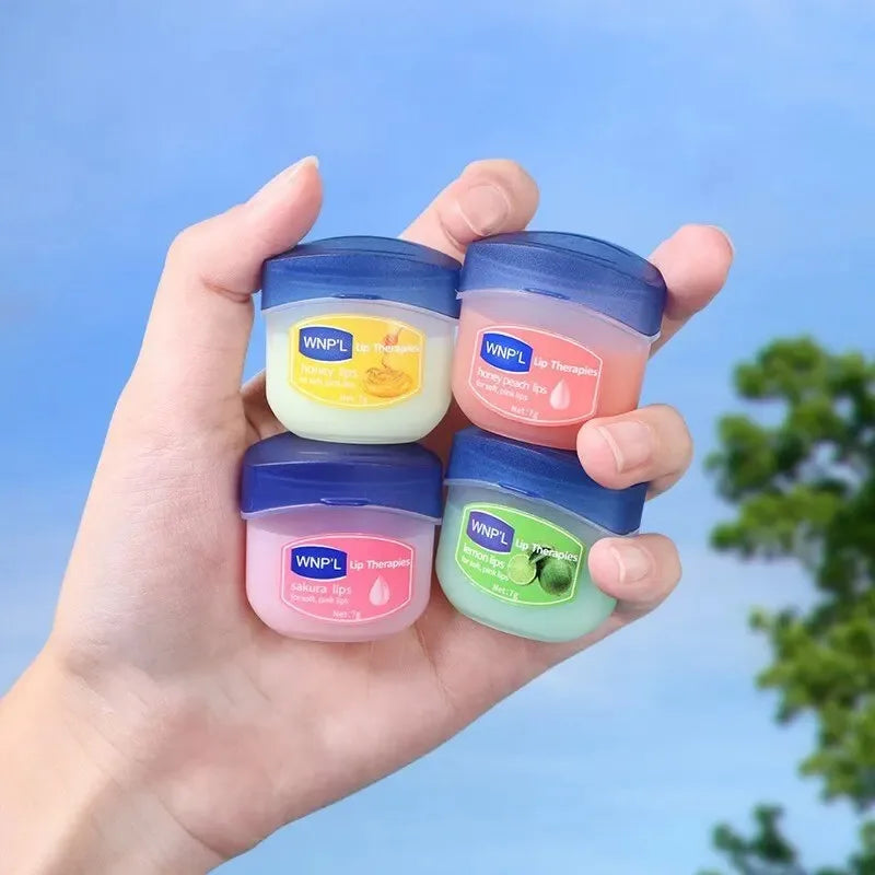 KIT 4/6/8 Unidades Lip Balm Natural – Hidratação Profunda e Brilho de Geleia (Jelly)